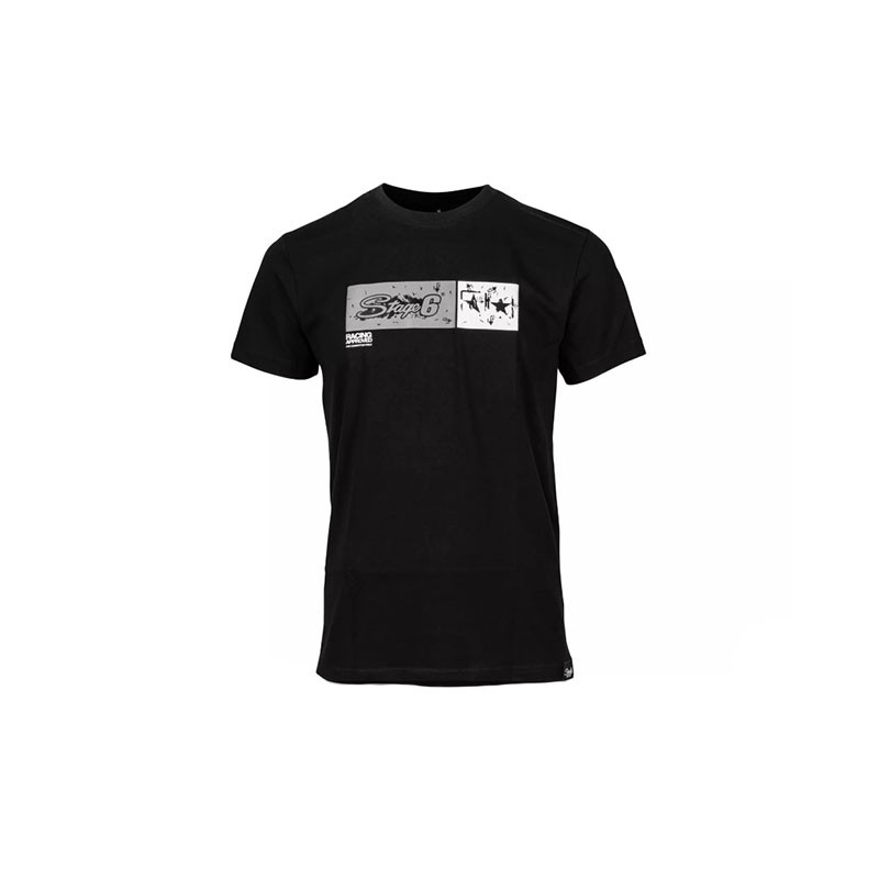 T-Shirt STAGE6 Racing Approved nera