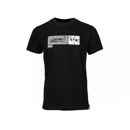 T-Shirt STAGE6 Racing Approved nera