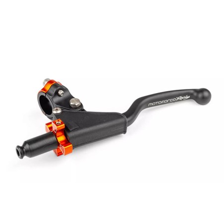 Comando leva frizione universale MOTOFORCE nera/arancione