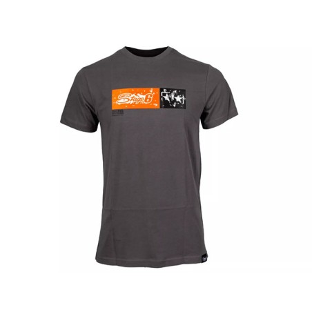 T-Shirt STAGE6 Racing Approved grigia