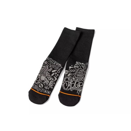 Calze STAGE6 nere 41-45 100% cottone