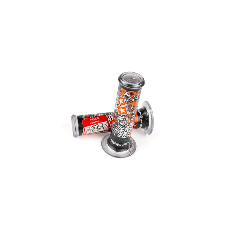 Coppia manopole STAGE6 stickerbomb nere