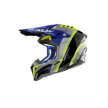 Casco AIROH 2025 Aviator 3 Hima blue gloss