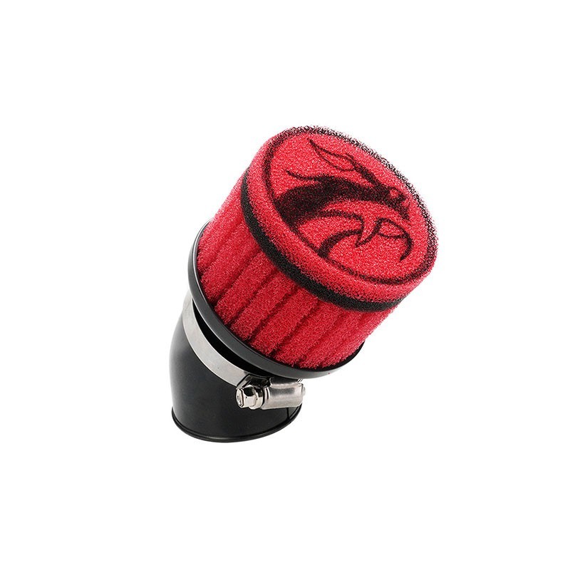 Filtro aria VOCA Racing rosso x carburatori Keihin PWK imbocco 48mm