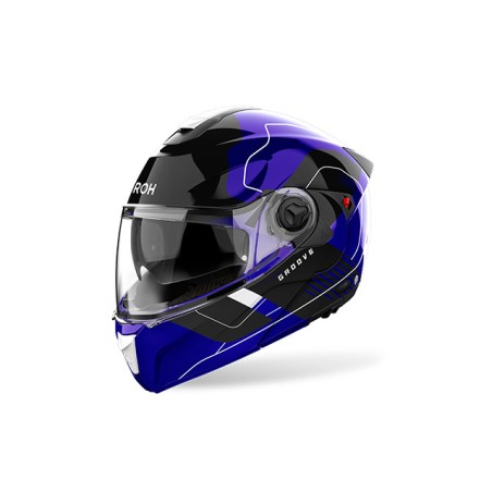 Casco AIROH 2025 Specktre Groove blue gloss