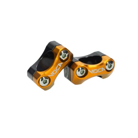 Adattatori manubrio VOCA oro Ø 28mm per piastre da Ø 22mm