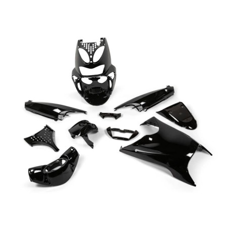 Set carene STR8 nere 11 pezzi x APRILIA SR fino al 2010