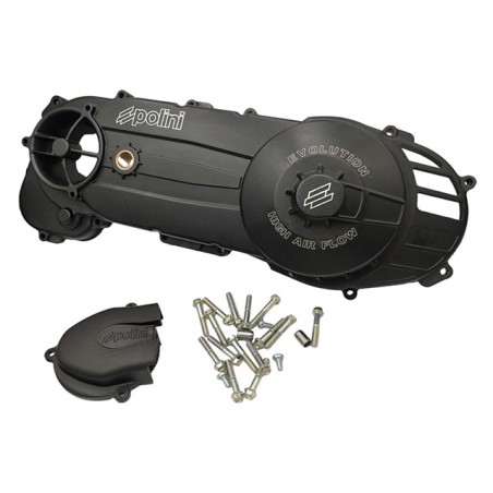 Coperchio trasmissione POLINI x carter piaggio corto ruota 10