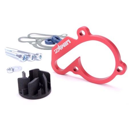 Kit pompa acqua maggiorata 2WIN rossa x Derbi