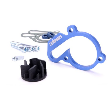 Kit pompa acqua maggiorata 2WIN blu x Derbi