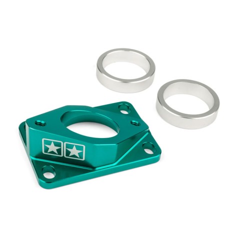 Collettore STAGE6 turchese 30/34mm x Minarelli Am6 - Derbi