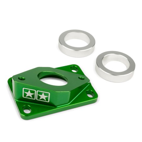 Collettore STAGE6 verde 28mm x Minarelli Am6 - Derbi