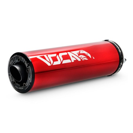 Silenziatore VOCA Gearbike rosso