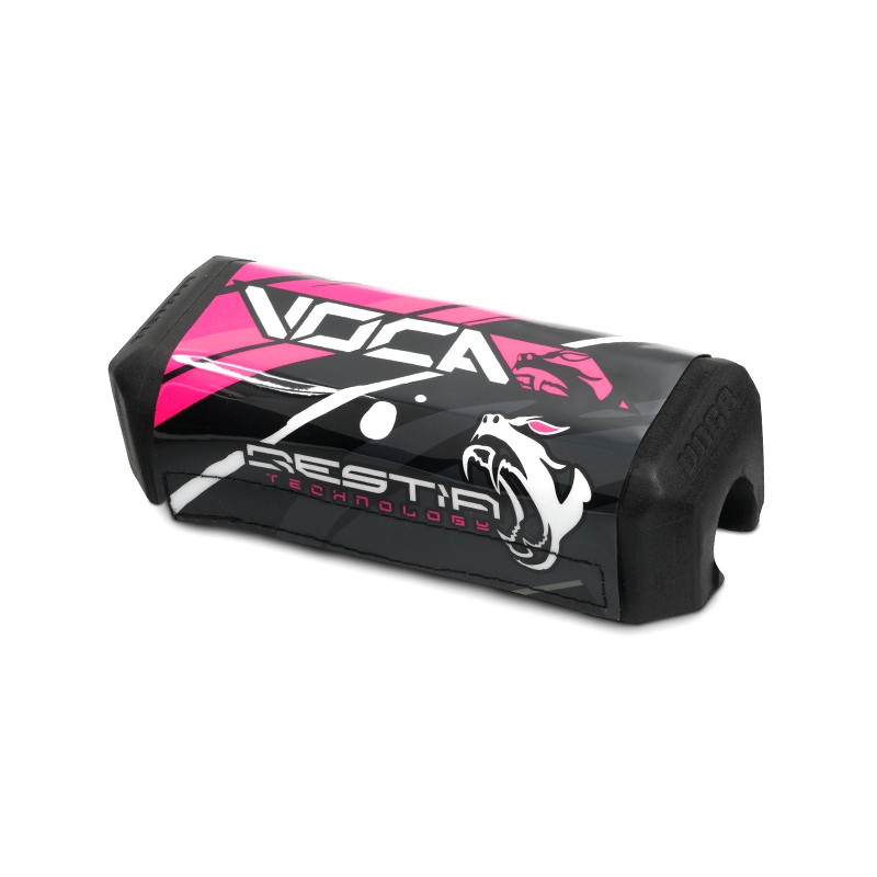 Paracolpi manubrio VOCA rosa x manubrio cross Ø28mm senza traversino