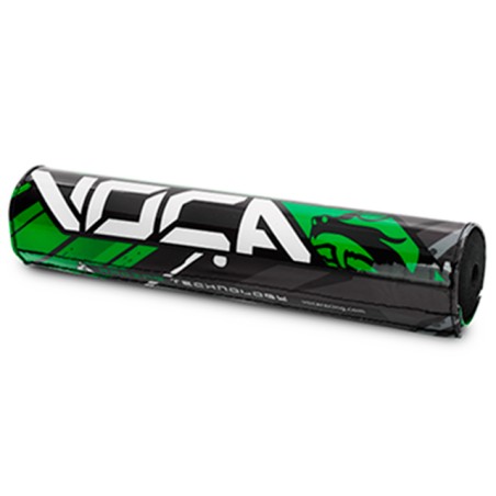 Paracolpi manubrio VOCA verde x manubrio cross 250mm