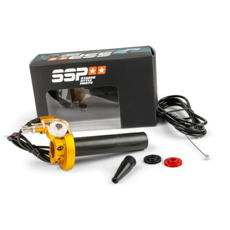 Comando Gas STAGE6 SSP CNC Type giallo