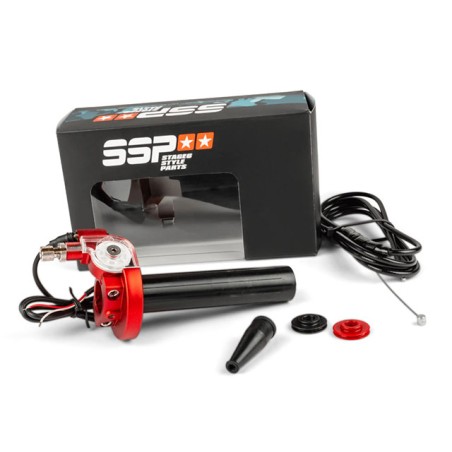 Comando Gas STAGE6 SSP CNC Type rosso