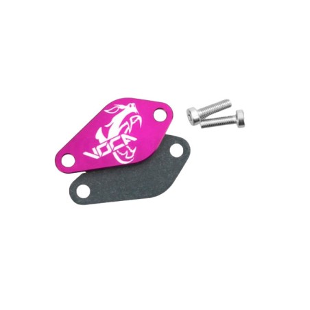 Piastrina VOCA Style viola x copertura foro miscelatore Minarelli AM6 e Derbi