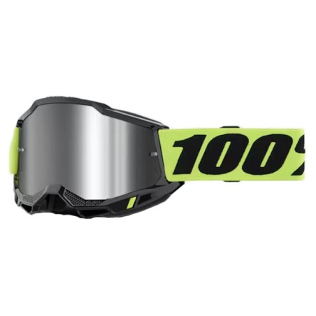 100% 2025 Accuri 2 Neon Yellow Goggle