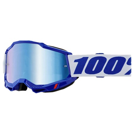 100% 2025 Accuri Blue mirror lens goggle