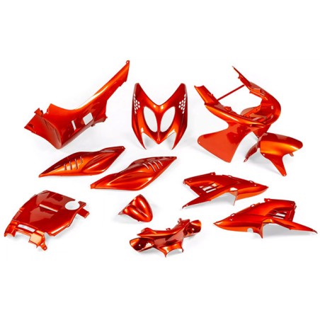Set carene 11 pezzi Yamaha Aerox arancione fino al 2013