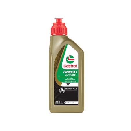 1 lt olio miscela CASTROL Power1 Ultimate 2T sintetico