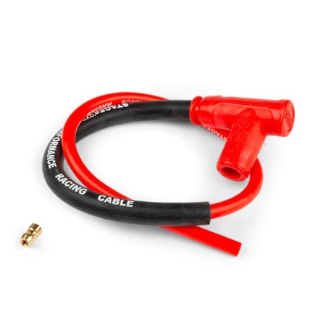 Spark plug cable with STAGE6 Racing hosel