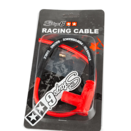 Spark plug cable with STAGE6 Racing hosel