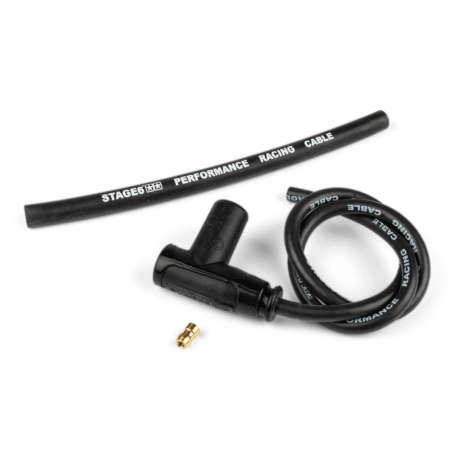 Spark plug cable with STAGE6 Racing hosel