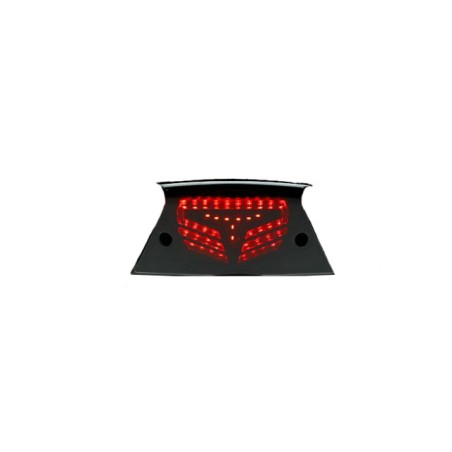 Faro posteriore a led Sport DMP fumè per Piaggio