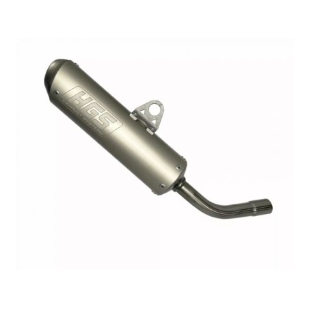 Silenziatore grigio satinato HGS per KTM exc 125 05/16