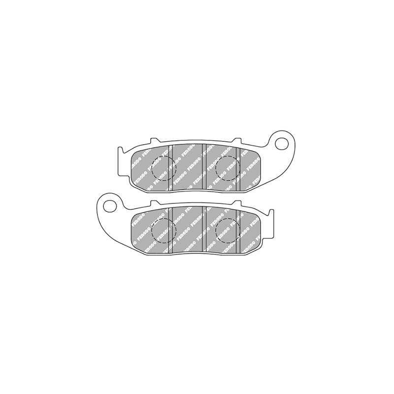 Front FERODO brake pads x FANTIC 50 - Valenti 50