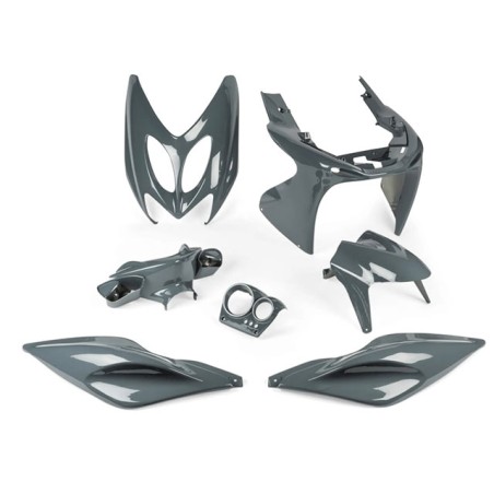 Set carene STR8 grigie 7 pz. x Yamaha Aerox