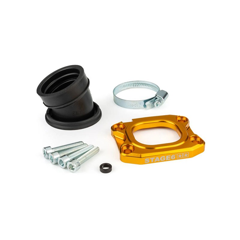 Collettore STAGE6 360° x AM6/Derbi x carburatori PWK 30-34mm