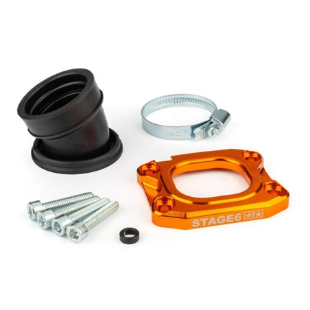 Collettore STAGE6 360° x AM6/Derbi x carburatori PWK 30-34mm