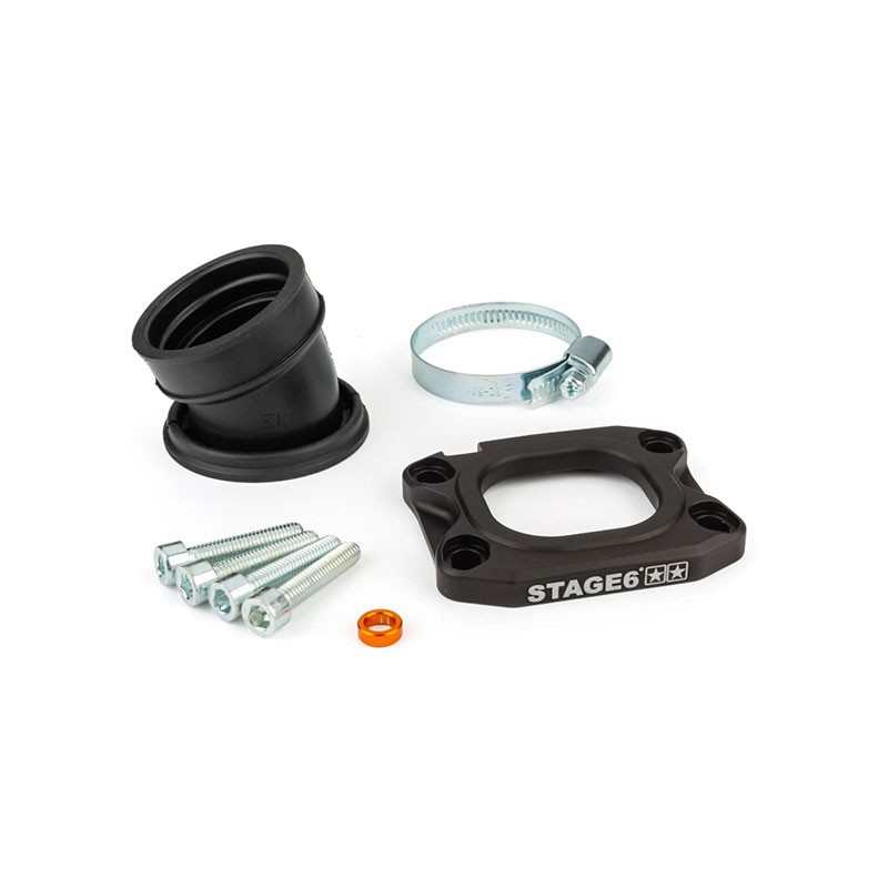 Collettore STAGE6 360° x AM6/Derbi x carburatori PWK 30-34mm