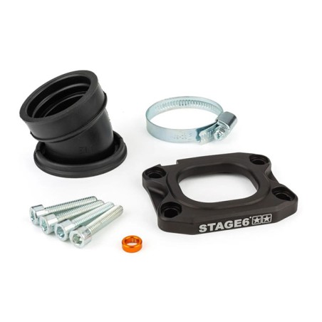 Collettore STAGE6 360° x AM6/Derbi x carburatori PWK 30-34mm
