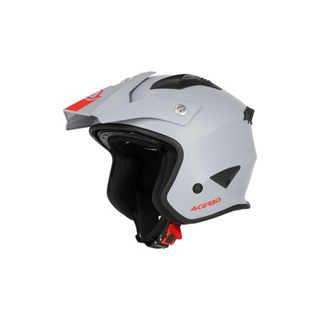 Casco ACERBIS jet aria helmet grigio chiaro