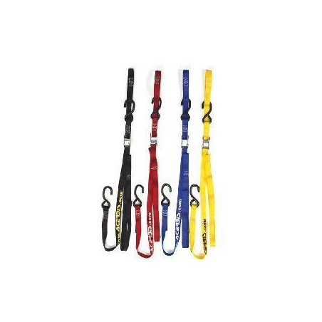 Cinghie ferma moto ACERBIS gialle