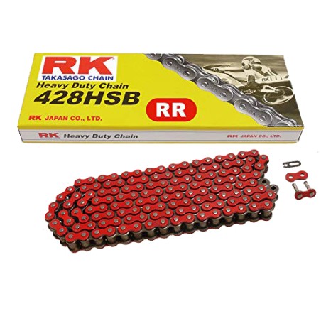 Catena RK 428 HSB rossa - 140 maglie