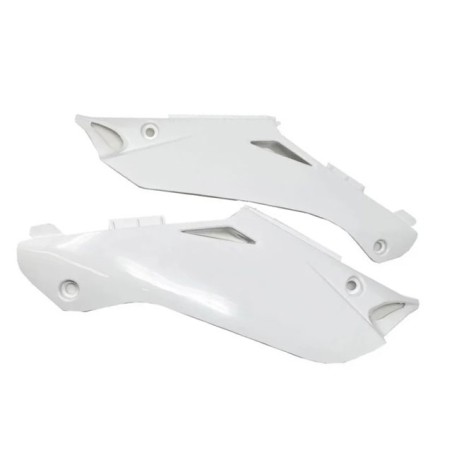 Pair of side number plates cut out for HM 50 White
