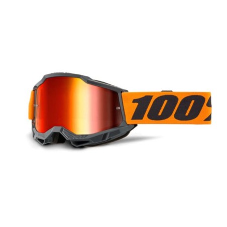 100% 2025 Accuri 2 Orange mirror lens goggle