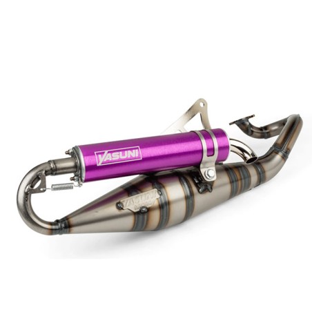 Marmitta YASUNI R Pro silenziatore viola x Minarelli orizzontale