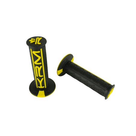 Coppia manopole KRM giallo nero