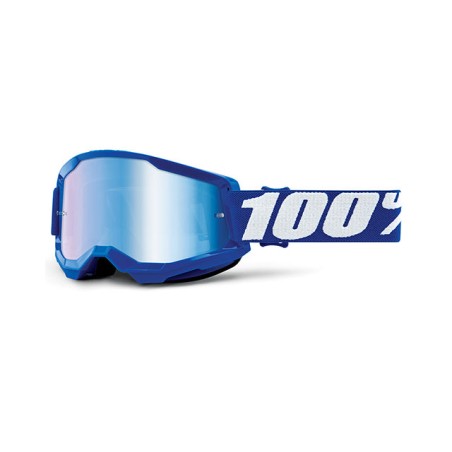 Maschera 100% 2025 Strata 2 Blue/red mirror lens