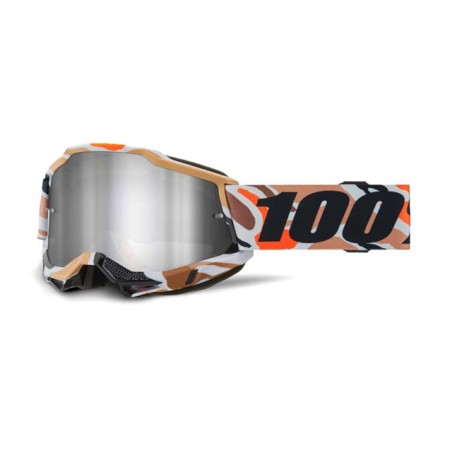 Maschera 100% 2026 Accuri 2 Flea mirror silver lens