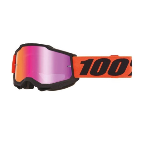 Maschera 100% 2026 Accuri Ferran dark red lens