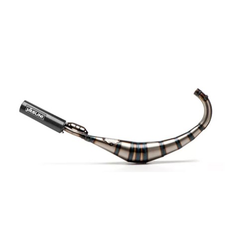 Marmitta YASUNI R2 carbon 50/70cc x Minarelli AM6 - Derbi
