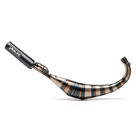 Marmitta YASUNI R3 carbon 70/80cc x Minarelli AM6 - Derbi