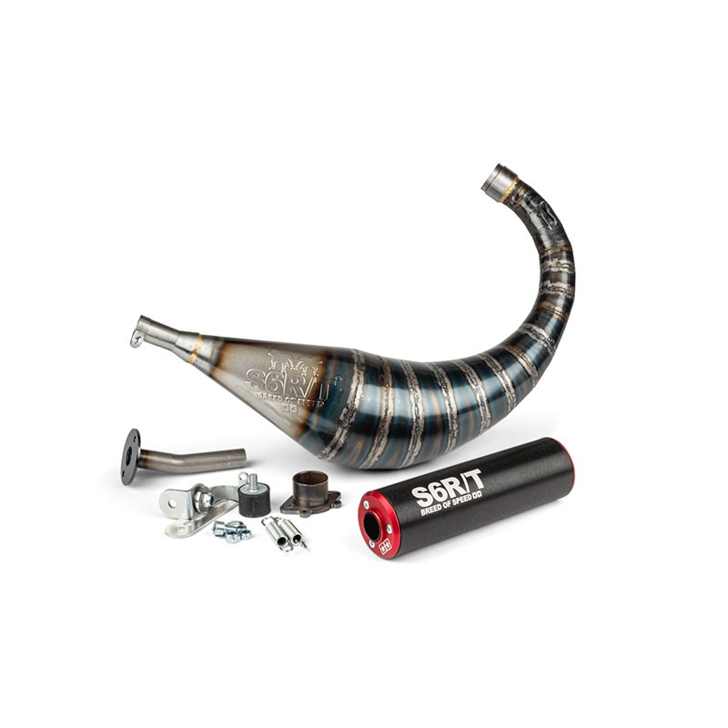 Marmitta STAGE6 R/T 70/80cc x Derbi